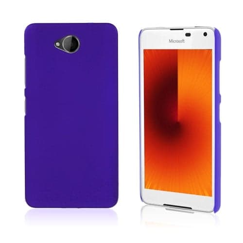 Gummi belagt hard deksel for Microsoft Lumia 650 - mørke blå Blue