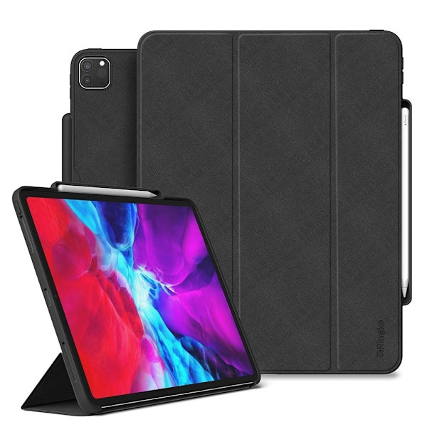 RINGKE SMART CASE - iPad Pro 2020 12.9inch - Musta Black