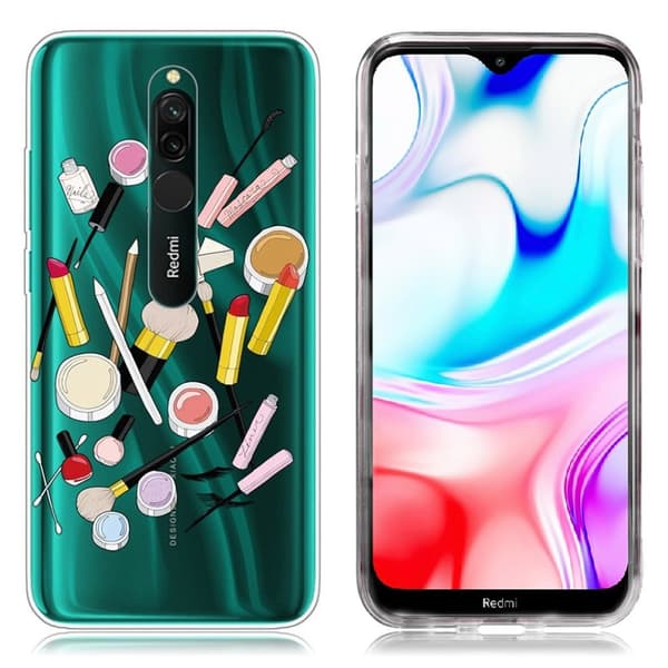 Deco Xiaomi Redmi 8 skal - Smink multifärg
