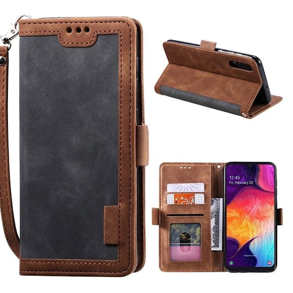 Surburbian Samsung Galaxy A50 flip etui - Grå Silver grey