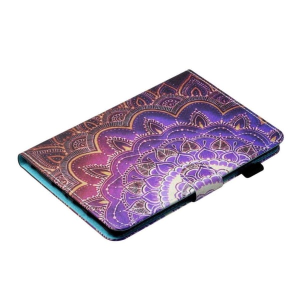 Lenovo Tab M10 FHD Plus cool pattern leather flip case - Mandala Multicolor