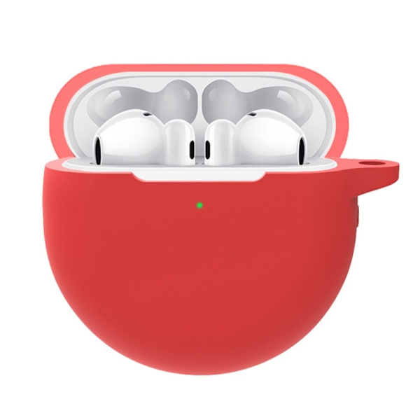 Huawei FreeBuds 4E / 4 silikonikotelo koukulla - Punainen Red