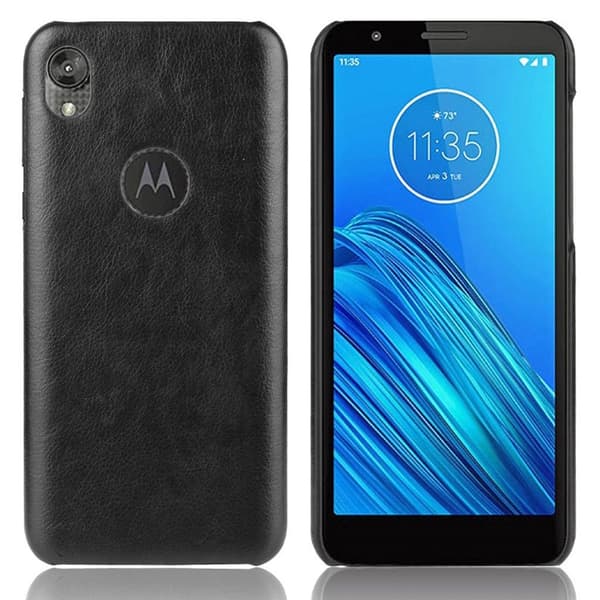 Prestige Motorola Moto E6 etui - Svart Black
