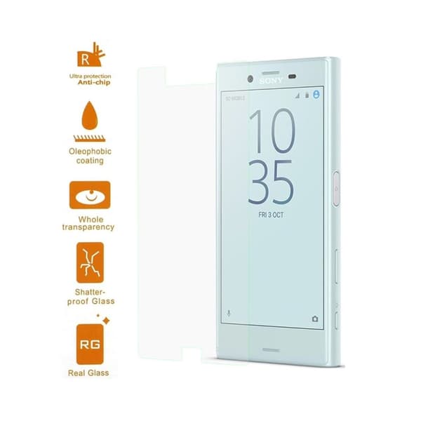 Sony Xperia X Compact 0.3mm Karkaistu Lasi Näytönsuoja Transparent