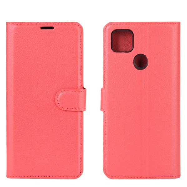 Classic Xiaomi Redmi 9C Flip etui - Rød Red