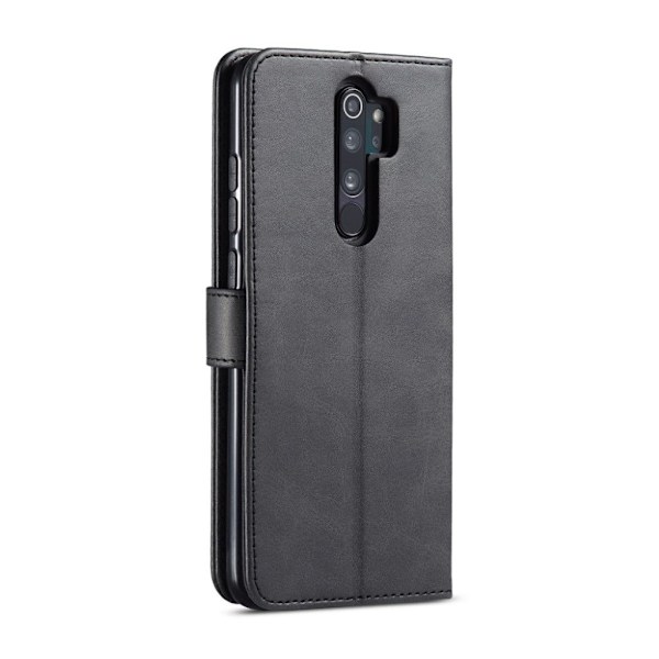 LC.Imeeke läder Xiaomi Redmi 9 fodral - Svart Svart