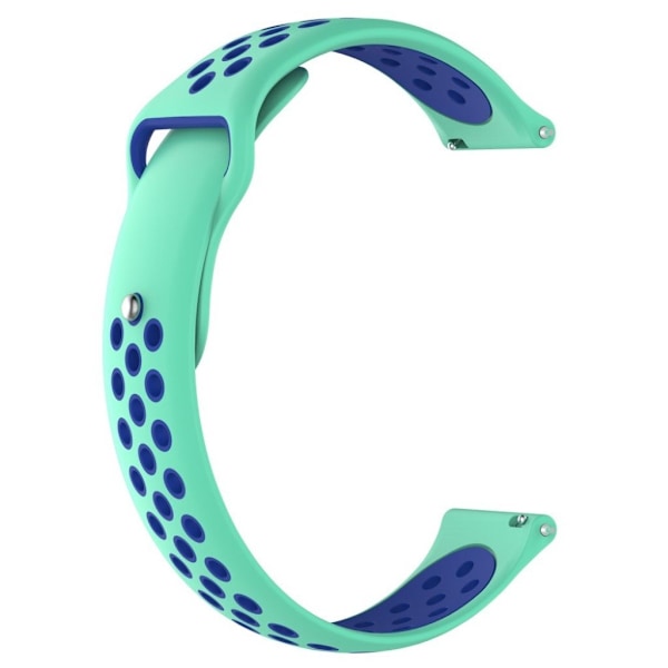 Fossil Q Marshal Gen 2 klockarmband silikon för smartklocka dubbelfärgad - Turkos och blå Blå