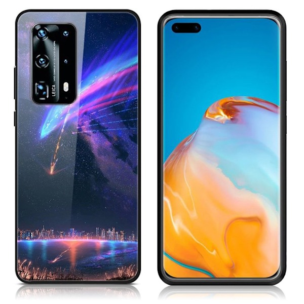 Fantasy Huawei P40 Pro skal - Meteorit Från Stad multifärg