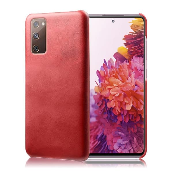 Croco Samsung Galaxy S20 FE 5G / Samsung Galaxy S20 FE kotelot - Punainen Red