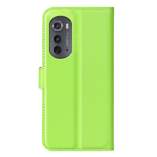 Klassisk Motorola Moto Edge 2022 Flip Etui - Grøn Green