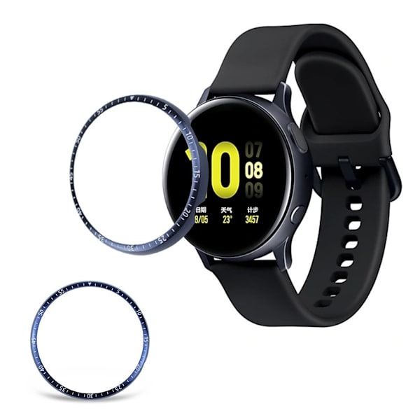 Samsung Galaxy Watch Active 2 - 40mm dial bezel - blå Blå
