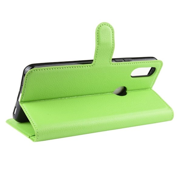 Classic Alcatel 3v (2019) flip kotelot - Vihreä Green