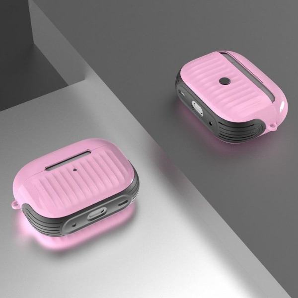 Airpods Pro 2-fodral i resväskstil - Rosa Rosa