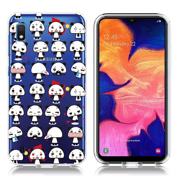 Deco Samsung Galaxy A10 skal - Pandor multifärg