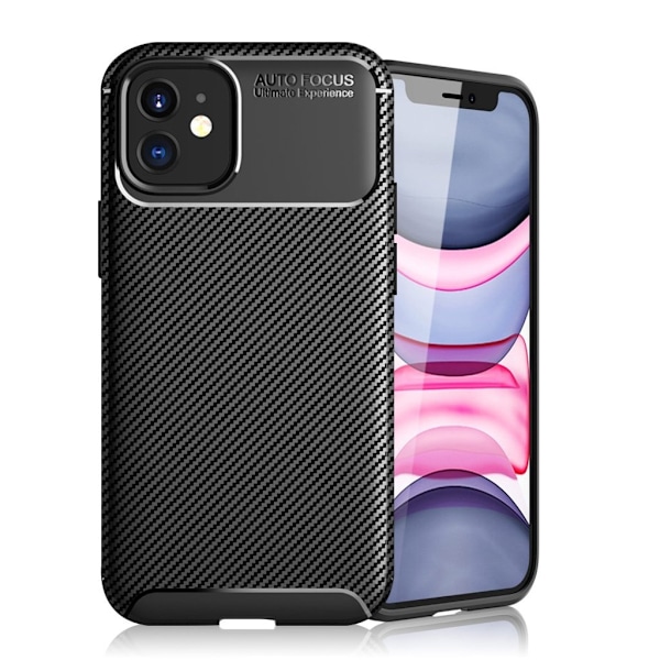 Carbon Shield iPhone 12 Pro / iPhone 12 skal - Svart Svart