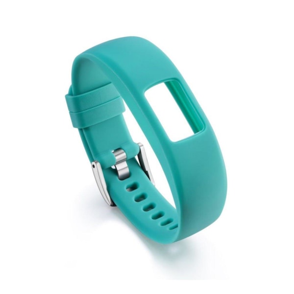 Garmin Vivofit 4 justerbar silikone urrem - Størrelse: S / Cyan Blue