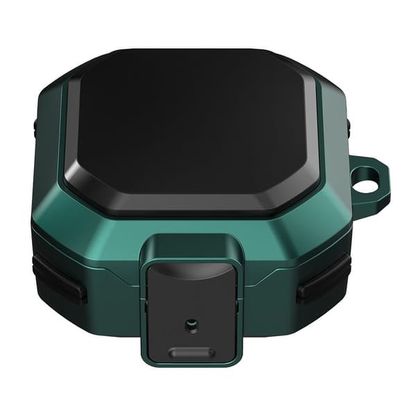 Samsung Galaxy Buds2 / Buds Pro / Buds Live ladeveske med spenne - Grønn Green
