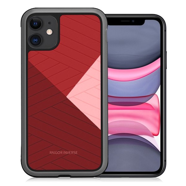 Raigor Inverse BECKLEY-skydd för iPhone 11 - Röd Röd
