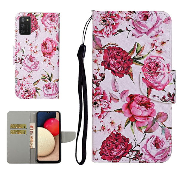 Wonderland Samsung Galaxy A02s (166mm) fodral -Rosa Rosa