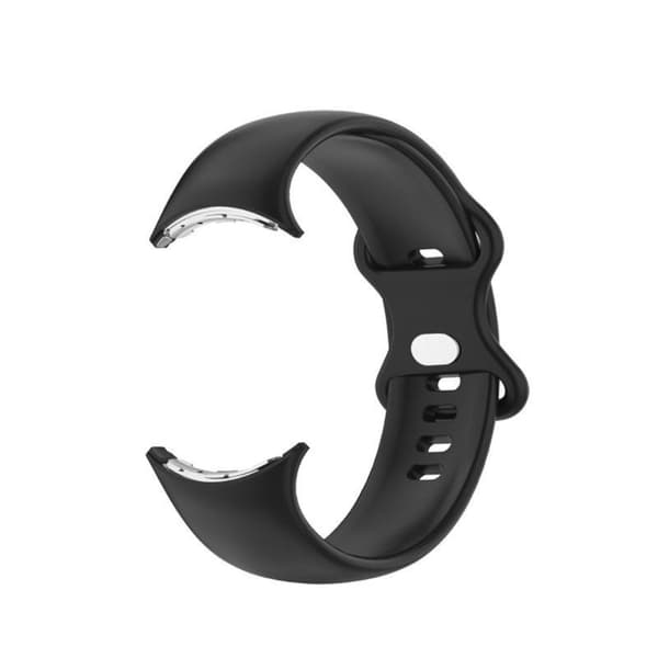 Google Pixel Watch silikone-urrem - Sort Størrelse: L Black