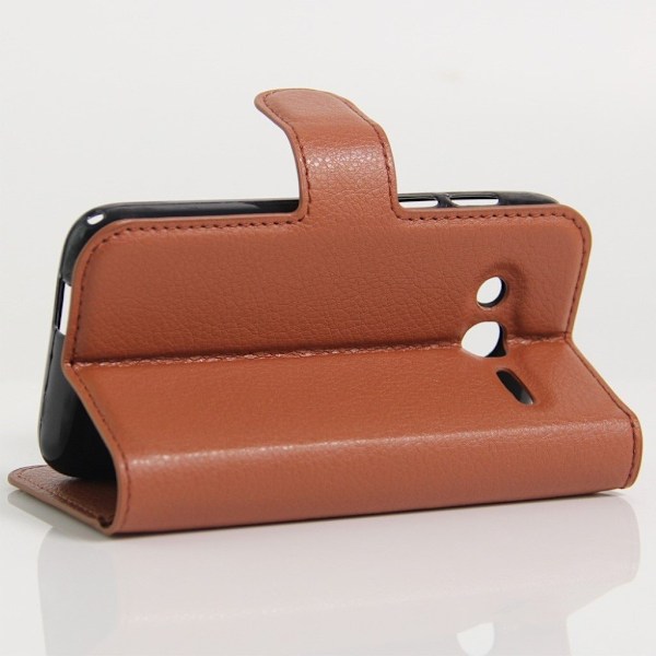 Mankell Alcatel OneTouch Pixi 4 (4) læder-etui med kortholder - Brun Brown