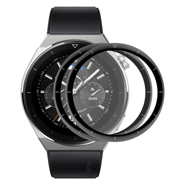2Pcs ENKAY Huawei Watch GT 3 Pro 46mm PMMA screen protector Transparent