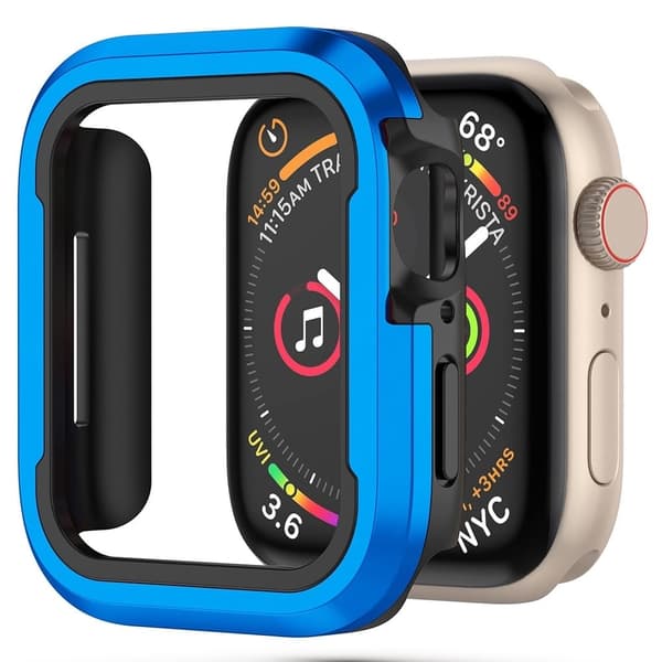 Apple Watch Series 8 (45 mm) cover i aluminiumslegering - Blå Blue
