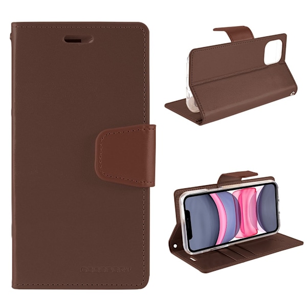 MERCURY Sonata Dagbog - IPhone 11 Pro - Brun Brown