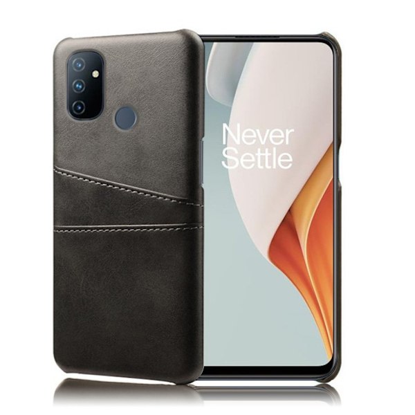 Dual Card etui - OnePlus Nord N100 - sort Black