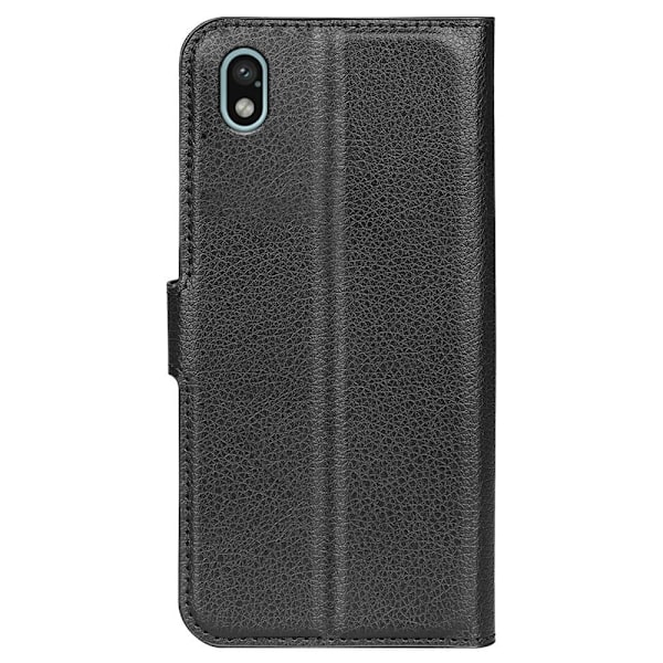 Klassisk Sony Xperia Ace III flip etui - Sort Black