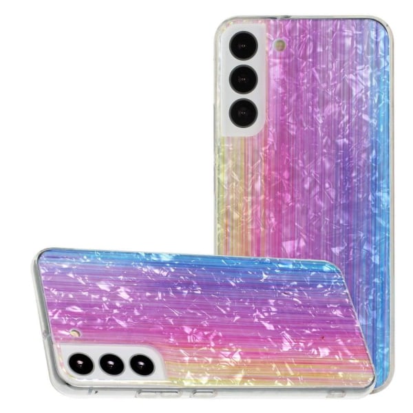 Deco Samsung Galaxy S22 Plus skal - Rosa Regnbåge multifärg