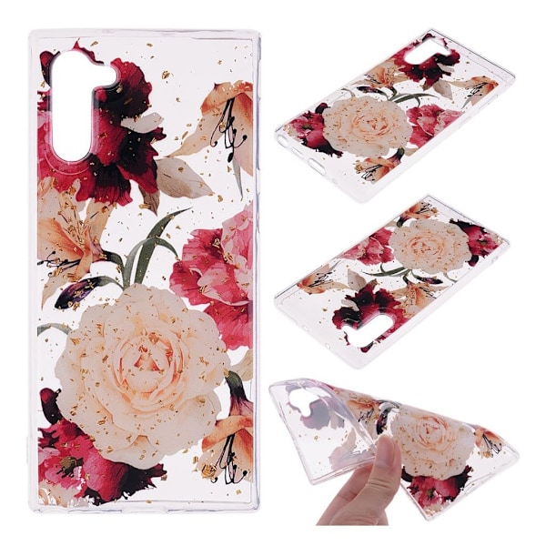 Deco Samsung Galaxy Note 10 kuoret - Kauniit Kukat Multicolor