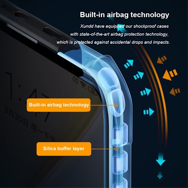 Stødsikkert Samsung Galaxy A52s 5G / Samsung Galaxy A52 5G / Samsung Galaxy A52 hybridcover - Sort Black