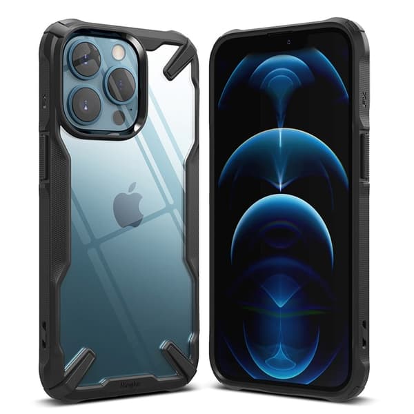 RINGKE AIR - iPhone 13 Pro - Røyk Svart Black