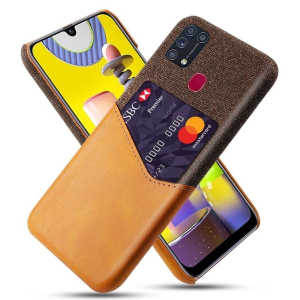 Bofink Samsung Galaxy M31 Card Cover - Brun Brown