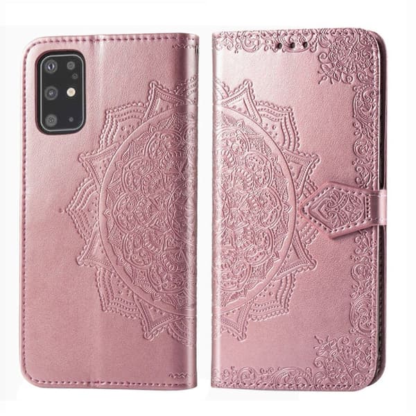 Mandala Samsung Galaxy S20 Plus veske - Rose gull Pink