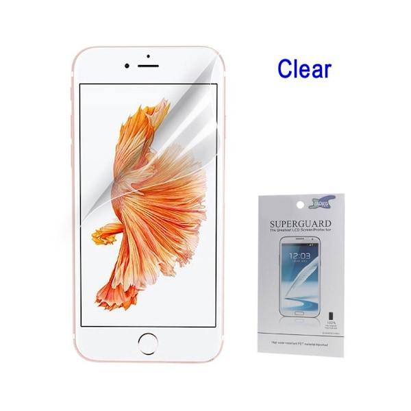 iPhone 7 Plus klar LCD-skærmbeskytter Transparent
