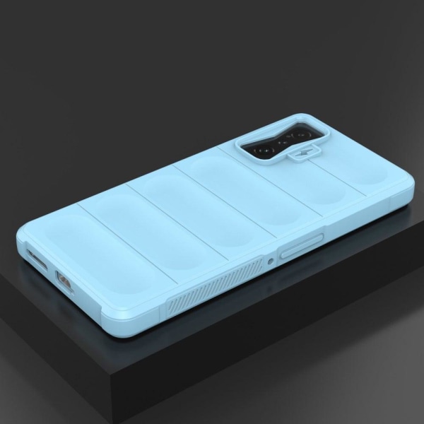 Mjukt greppformat Xiaomi Poco F4 GT / Xiaomi Redmi K50 skal - Blå Blå