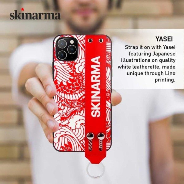 SKINARMA Yasei - iPhone 11 Pro Max - Punainen Red