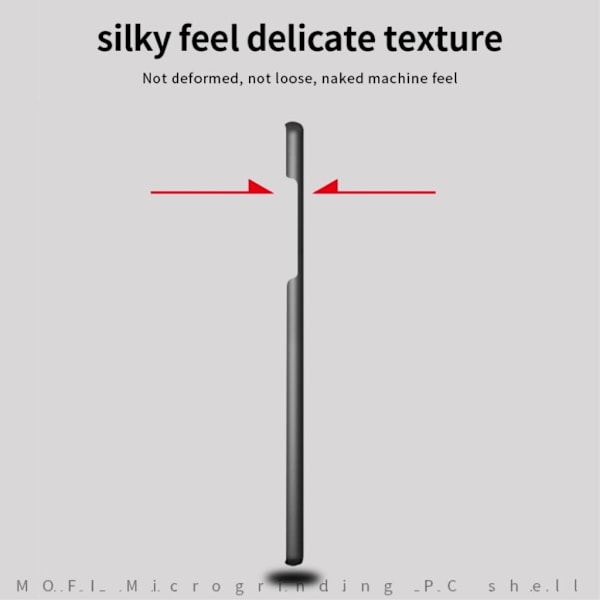 MOFi Slim Shield skal for Samsung Galaxy S20 Ultra - Svart Svart