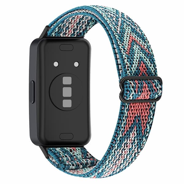 Huawei Band 8 elastinen boheemi nailonhihna - Nuolet Multicolor