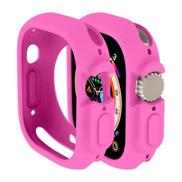 Apple Watch Ultra-överdrag i godisfärg - Rosa Rosa
