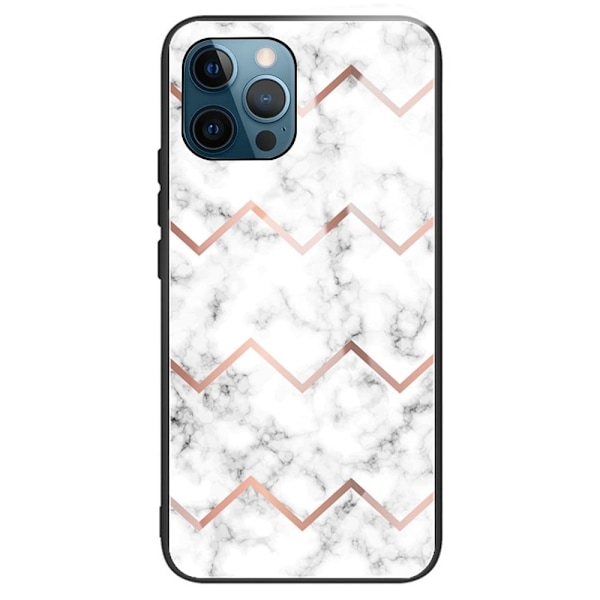 Fantasy Marble iPhone 15 Pro Max Deksel - Hvit Klinkekule White