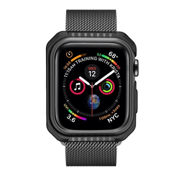Apple Watch Series 5 44mm robust metallramme - Sort Black