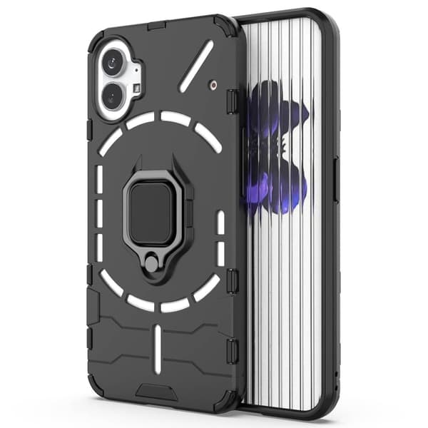 Ring Guard etui - Intet Telefon (1) - Sort Black