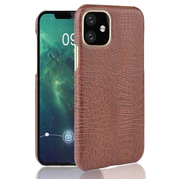 Croco iPhone 11 Pro Max kuoret - Ruskea Brown