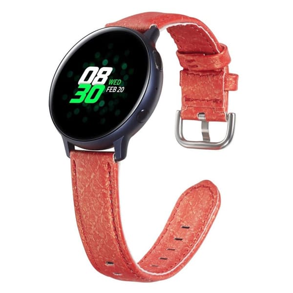 Universal cool leather watch band - Red Röd