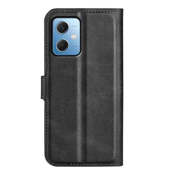 Lompakko Nahkakotelo For Xiaomi Redmi Note 12 - Musta Black