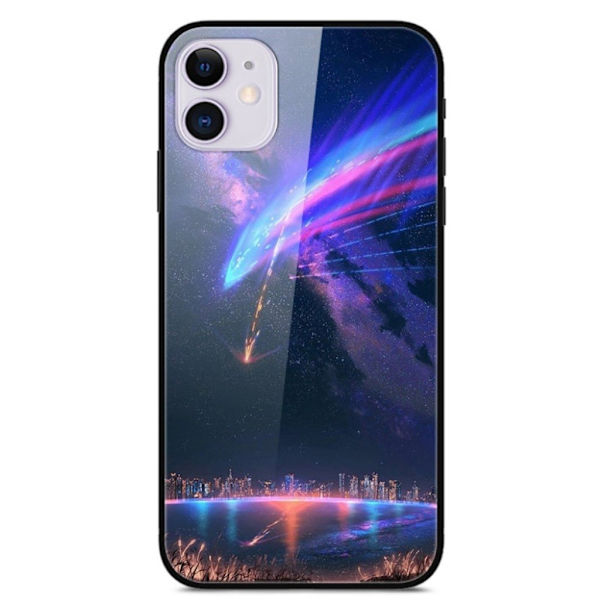 Fantasy iPhone 12 Pro / iPhone 12 kotelot - Kaupunki Multicolor