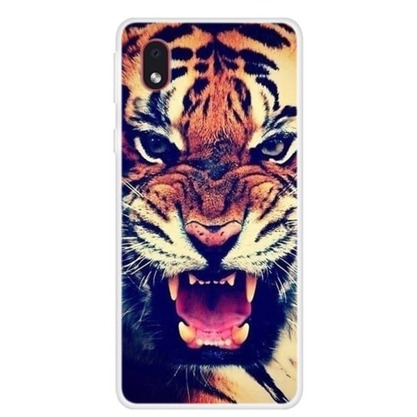 Deco Samsung Galaxy A01 Core Etui - Tiger Brown